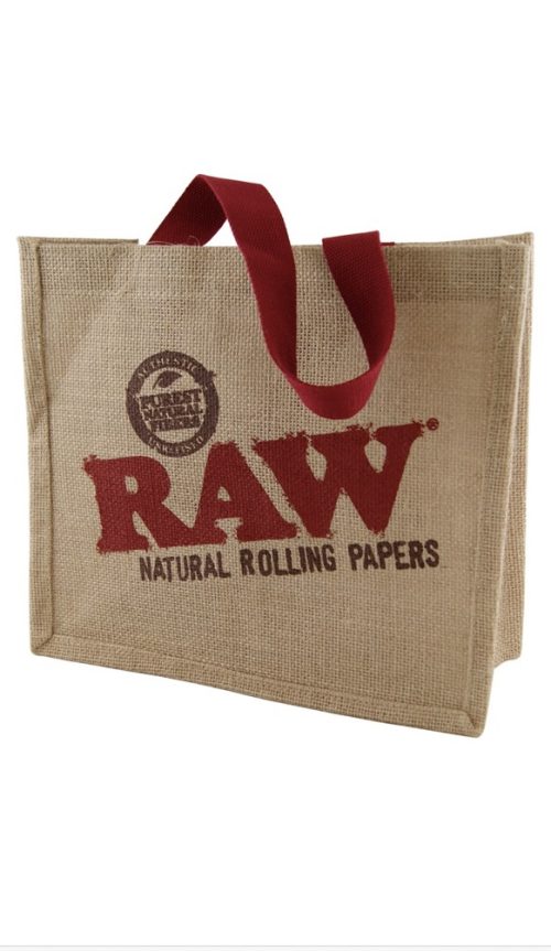 Raw Burlap Bag