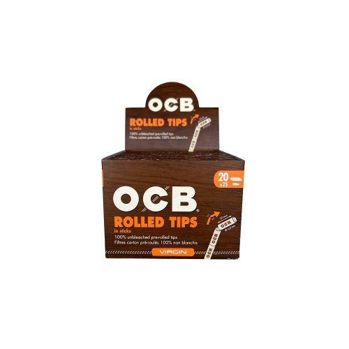Ocb Unbleached Prerolled Tips (20)