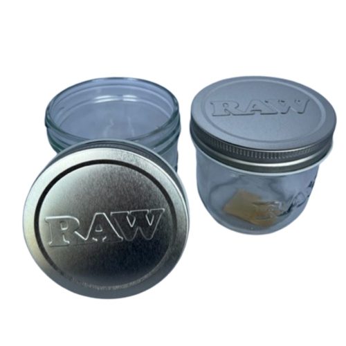 Raw Mason Jar 10 Ounce (12)