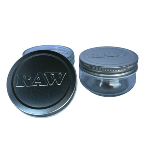 Raw Mason Jar 6 Ounce (12)