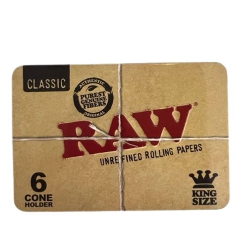 Raw Tin Case for 6 Cones