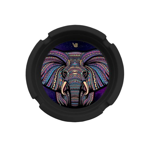 V Syndicate Silicone Ashtray Elephant (8 x 2.3 Cm)