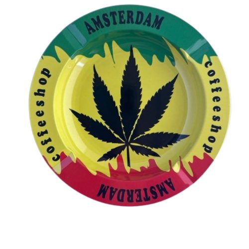 Tin Ashtrays Cool 9 (12 pcs)