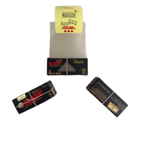 Alternative view of Raw Black Rolls 3 Meter (12)