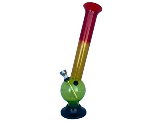 Acryl Bong 15 A Bubble Rainbow 26 CM
