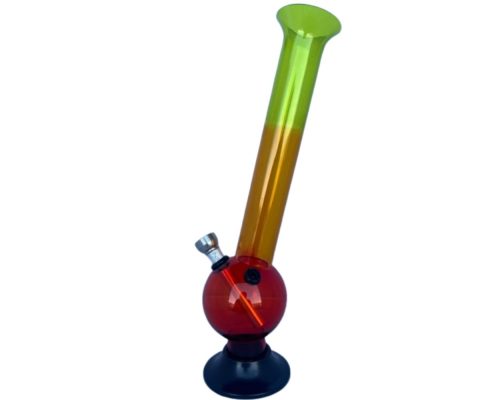 Acryl Bong 15 B Bubble Rainbow 26 Cm