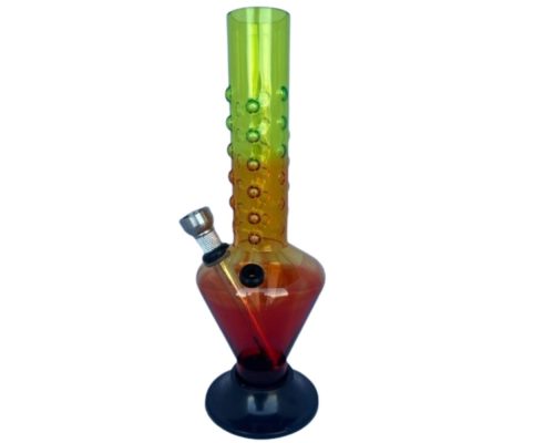 Acryl Bong 16 B Square Rainbow 20 Cm