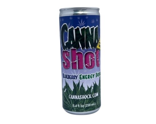 Cannashot Cannabis Energydrink Blueberry (tray 24)