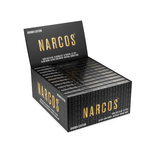 Narcos Brown Ks Slim 2 in 1