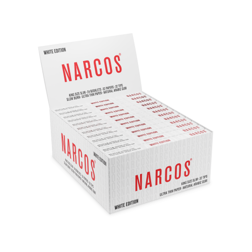 Narcos Slim White edition 2 in 1