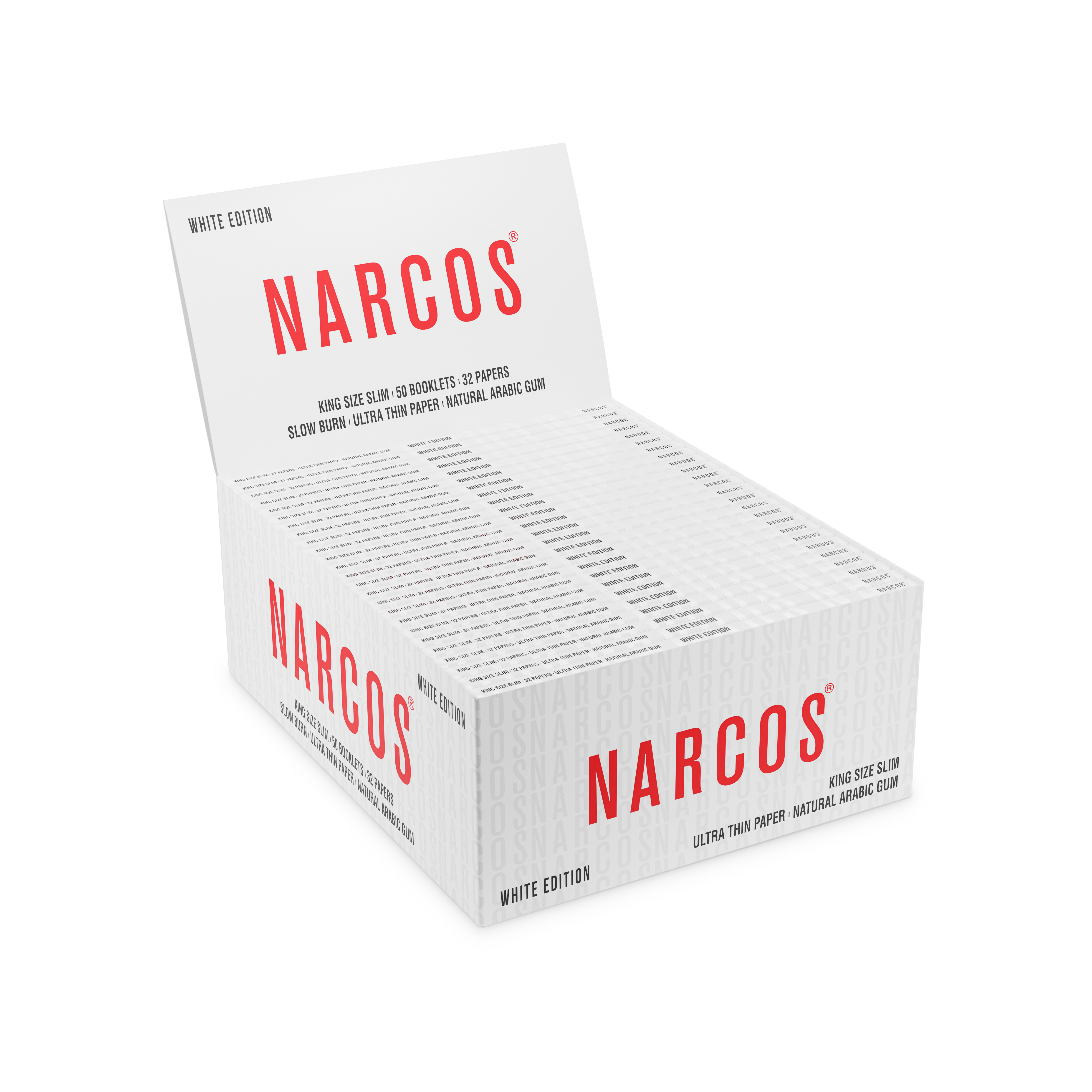 Narcos Slim White Edition