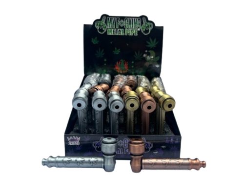 Cool Metal Pipes 83mm Mix Colors (Display 24)