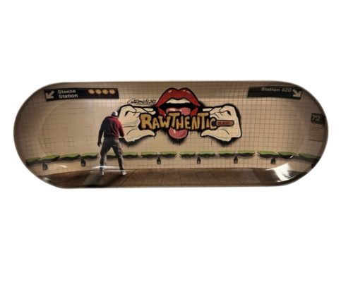 Raw Tray Skate Deck Graffity 2