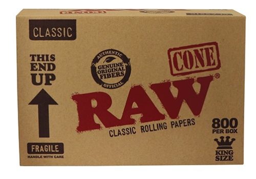 Alternative view of Raw Cones 800 Pack