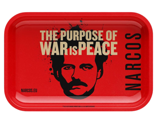 Narcos Rolling Tray Rood 4996 (18 x 14)