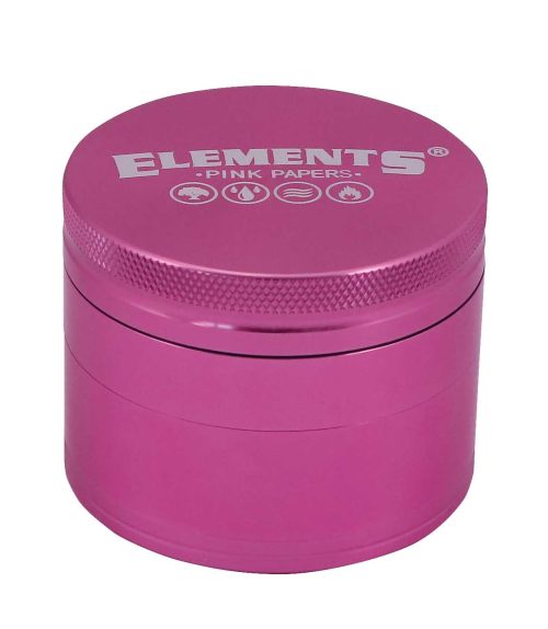 Elements Pink Aluminium Grinder