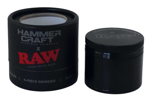 Raw Hammercraft Grinder Black 55 mm