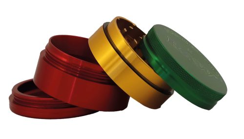 Alternative view of Raw Hammercraft Grinder Rasta 50 mm