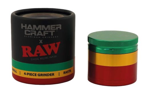 Raw Hammercraft Grinder Rasta 50 mm