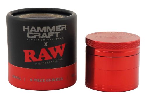 Raw Hammercraft Grinder Red 50 mm