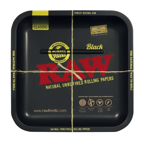 Raw Tray Square Black
