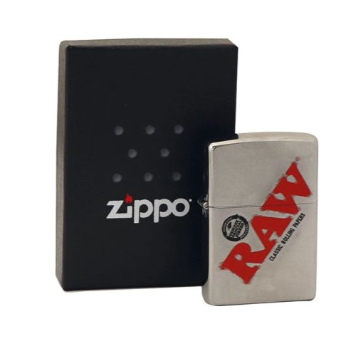 Raw Zippo Zilver