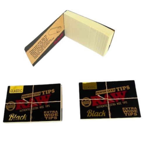 Alternative view of Raw Black Extra Wide Tips