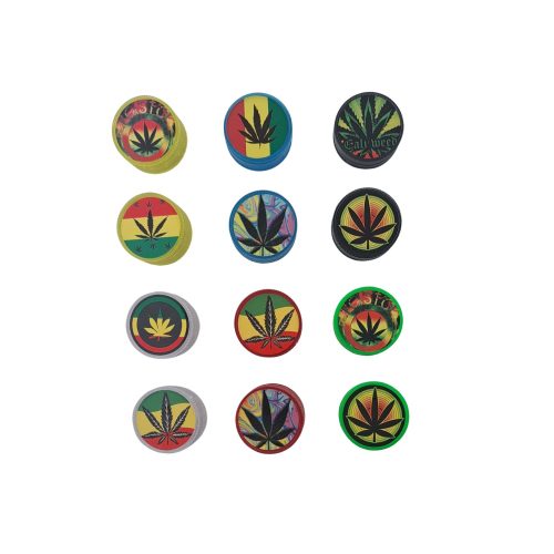 Alternative view of Plastic Grinders Leaves Mini 40 MM (12)