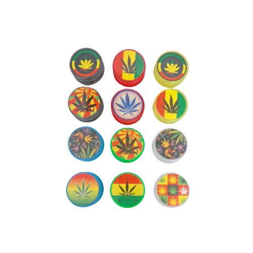 Alternative view of Plastic Grinders Leaves 60 MM (12)