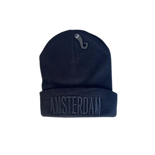 Amsterdam Winter Hat 8 A Zwart Amsterdam Zwart