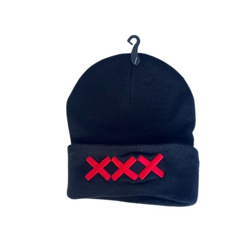 Amsterdam Winter Hat 9 C Zwart XXX Rood
