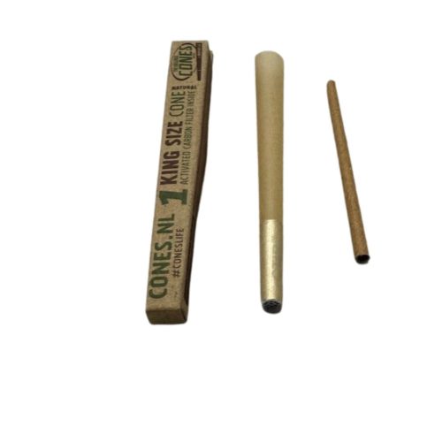Alternative view of Cone + C tip Natural 1 Pack Cone with Carbon Filter (48)