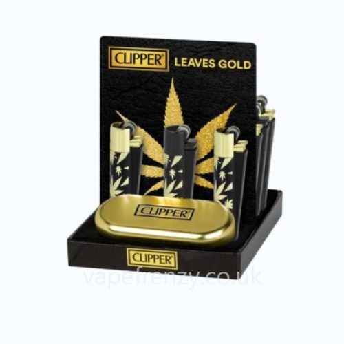 Clippers Metal Leaves Gold (display 12)