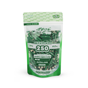 Purize Extra Slim Filters 250 Pack Green