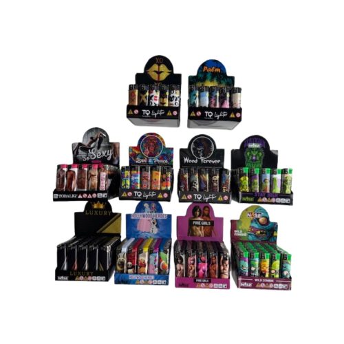 Aanstekers Electronisch Mix (500 Stuks)