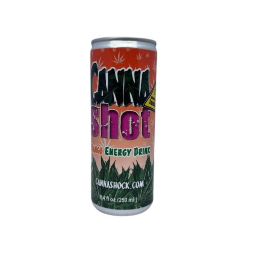 Cannashot Cannabis Energydrank Mango (tray 24)