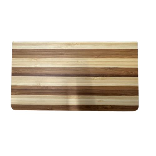 Alternative view of Raw Bamboo Backflip Tray Striped