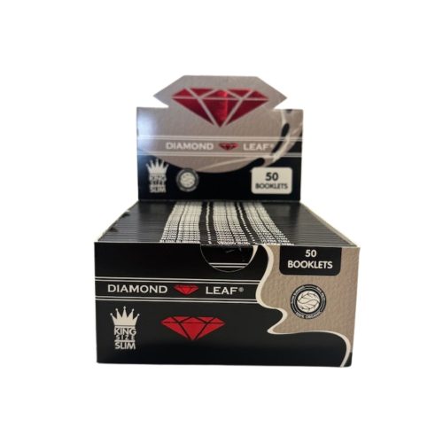 Diamond Leaf Unbleached Kingsize Slim (50)