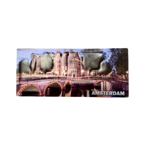 Magnet 3D NM 17 Amsterdam Bridge with Canalhouses(10)