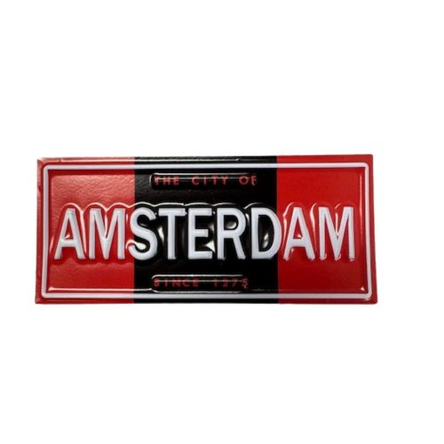 Magnet 3D NM 29 Amsterdam Red/Black/Red(10)