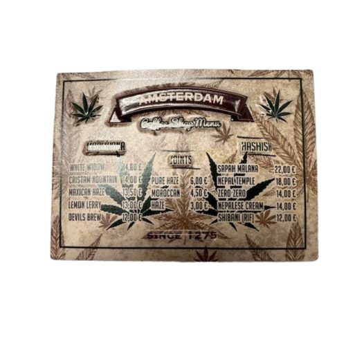 Magnet 3D NM 39 Amsterdam Coffeeshop Menu(10)