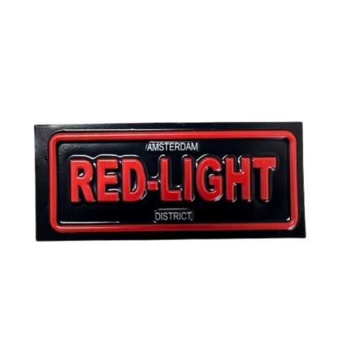Magnet 3D NM 47 Amsterdam Red Light District Black(10)