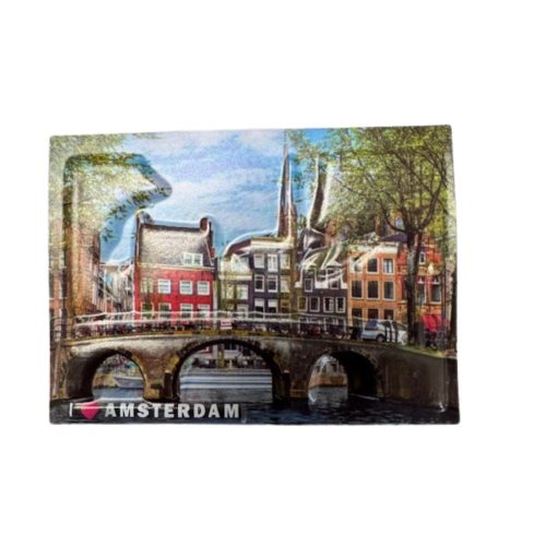 Magnet 3D NM 57 Amsterdam Canalhouses/Bridge(10)