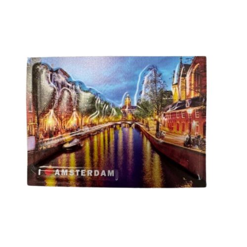 Magnet 3D NM 59 Amsterdam Canalhouses by Night(10)